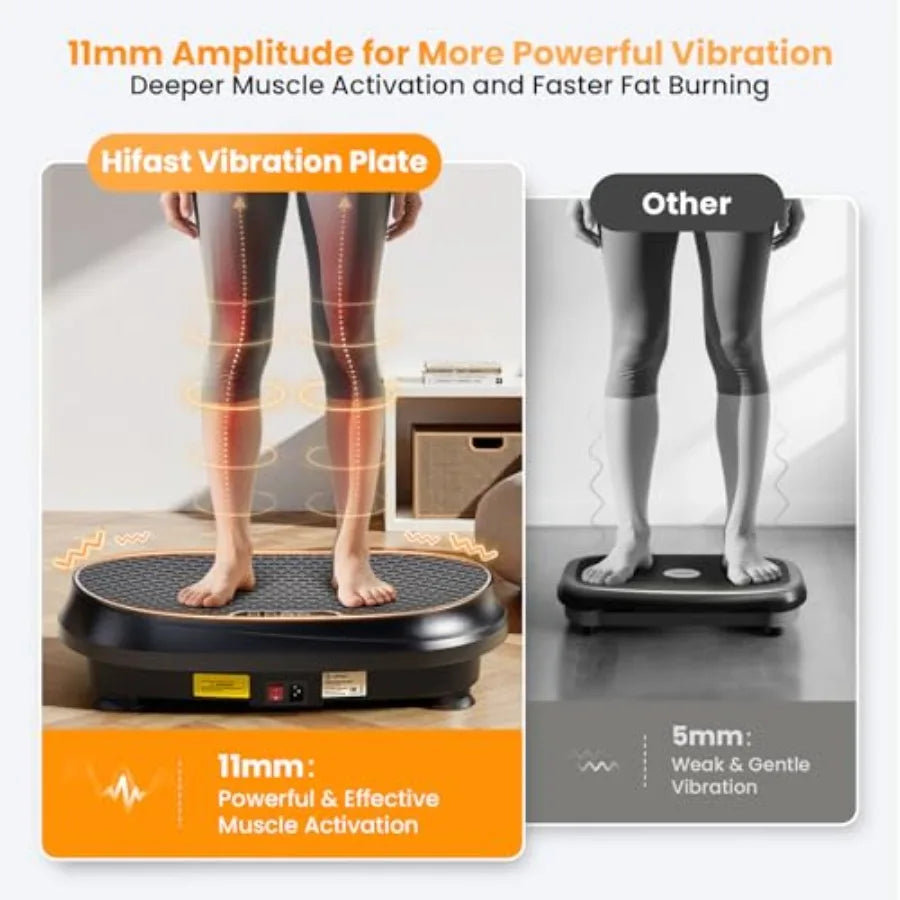 Curved VibeFit Power Vibration Plate