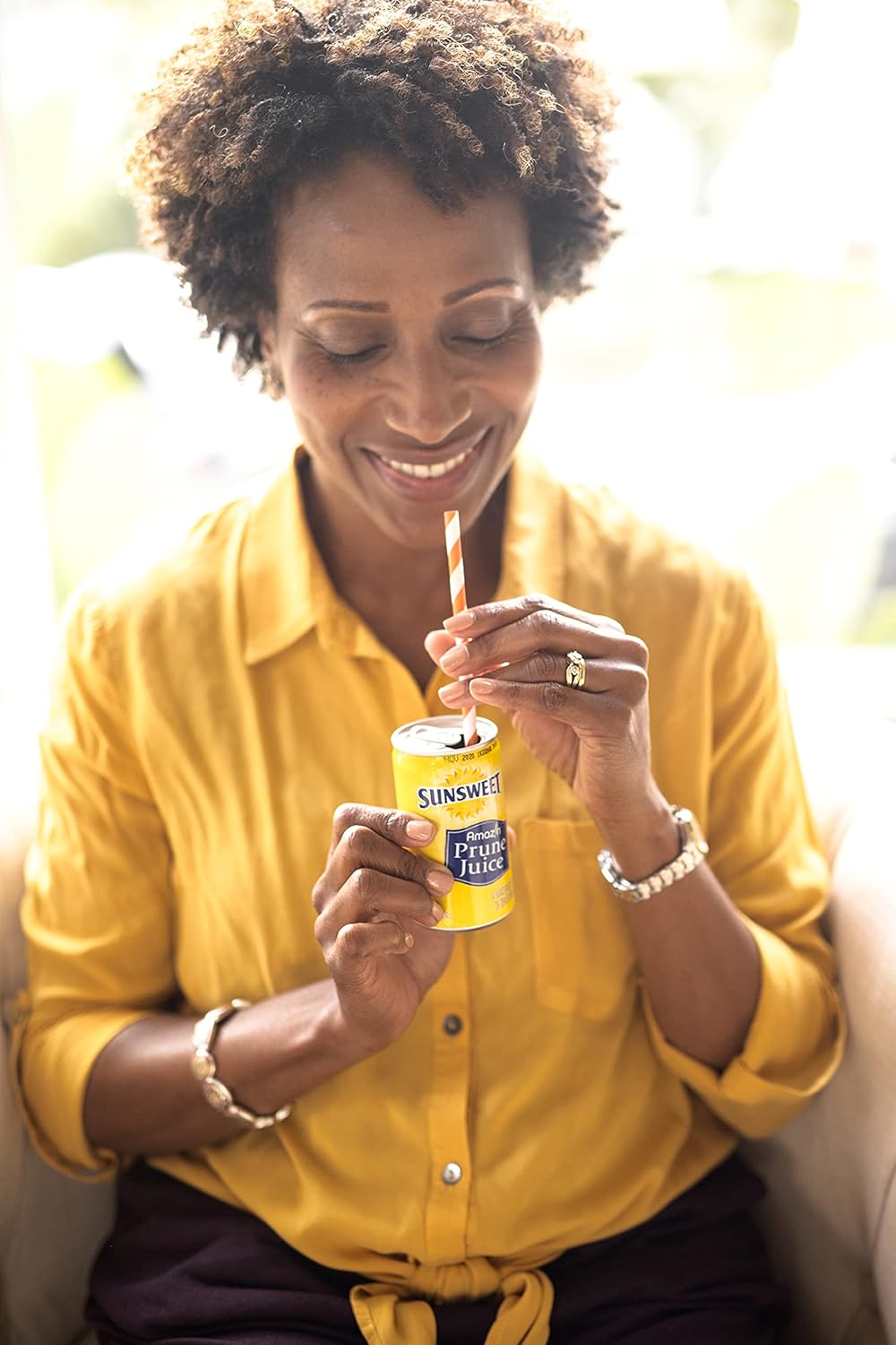 Sunsweet Amazin Prune Juice 4 Pack of 6 cans