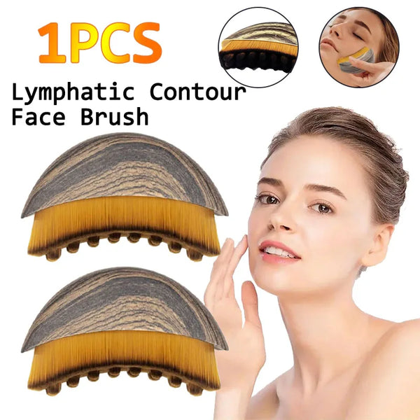 Lymphatic Contour Facial Sculpting Massage Brush