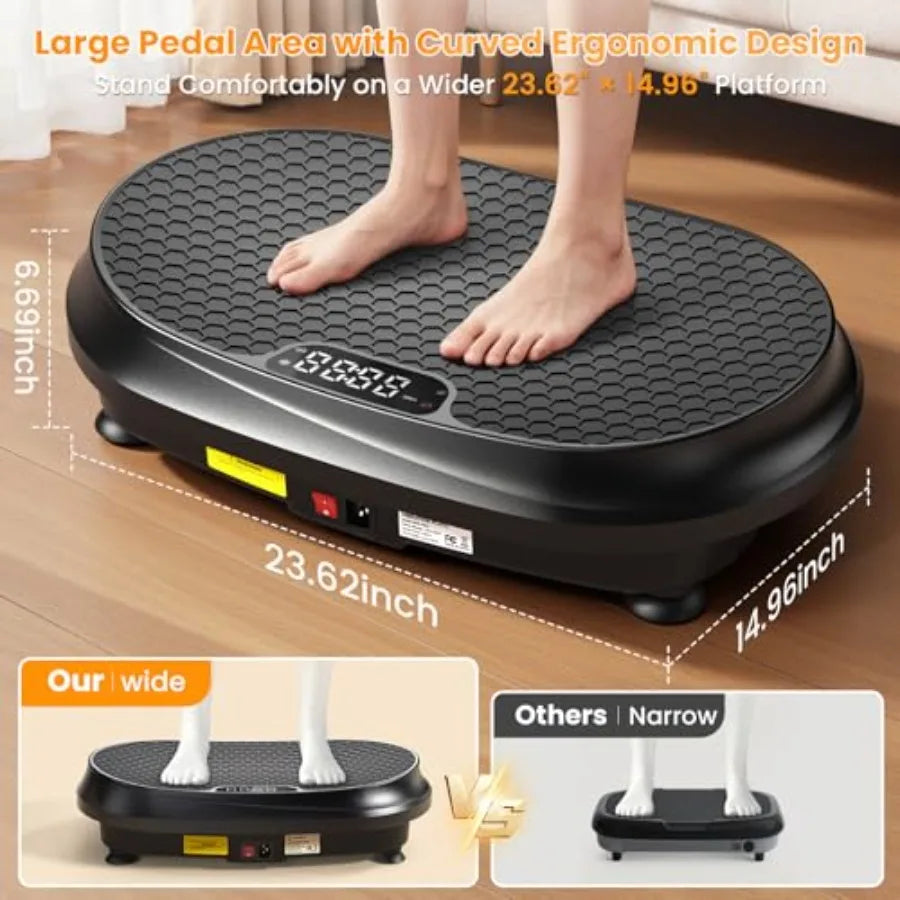 Curved VibeFit Power Vibration Plate