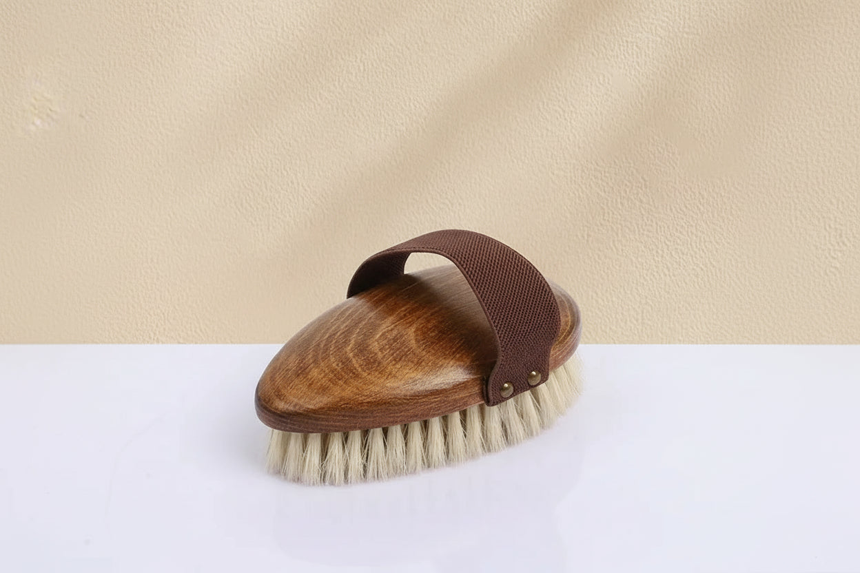 Natural Body Exfoliating Massage Brush